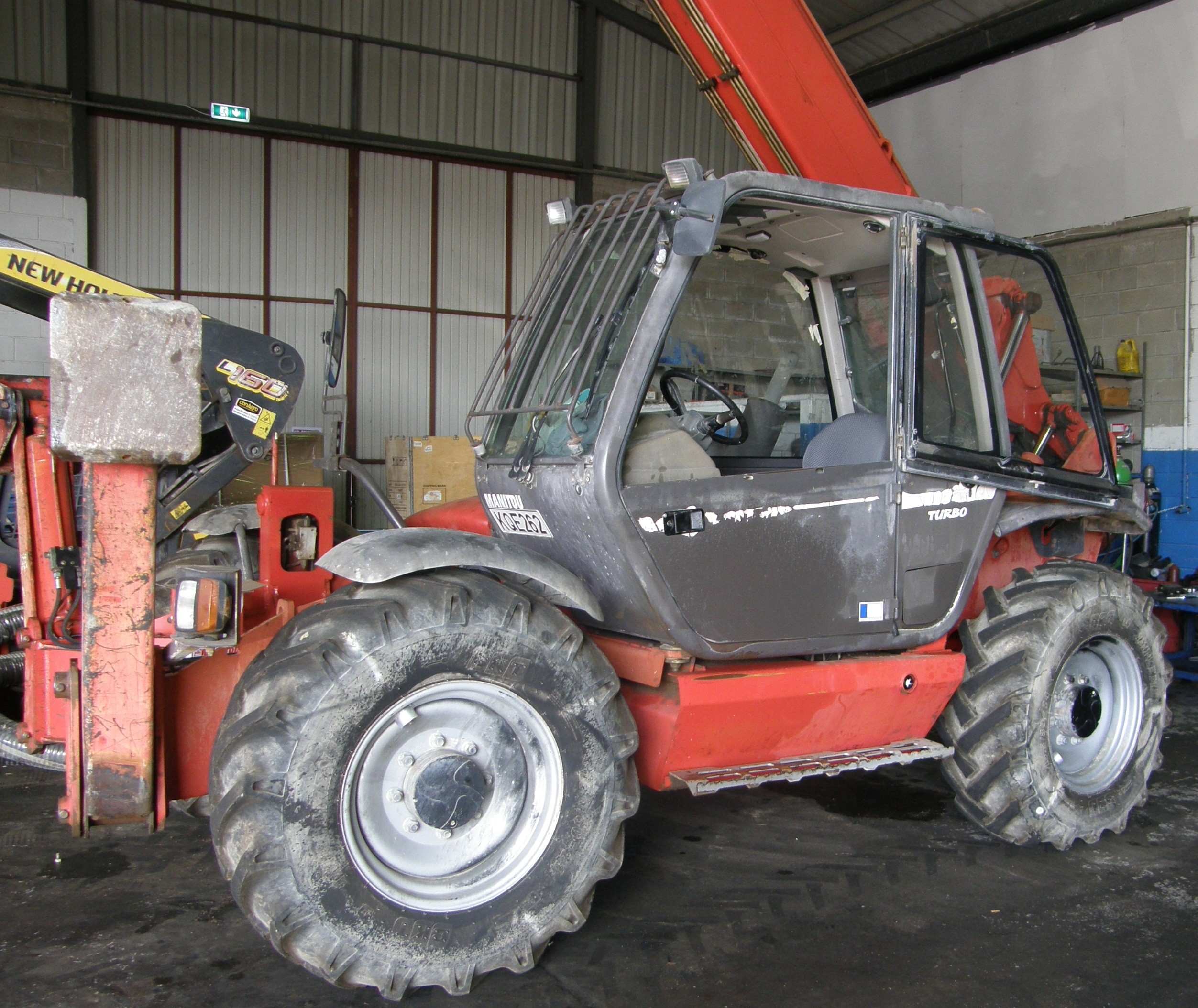 FOR RENT - USED TELEHANDLER MANITOU MT1740 SL