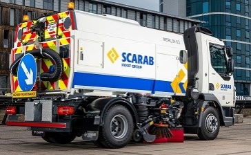 Truck mounted Scarab sweepers